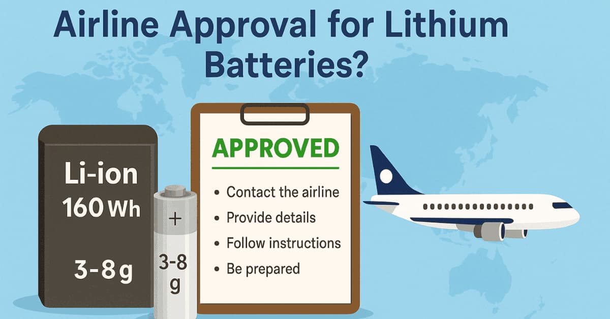 Flying With Lithium Batteries