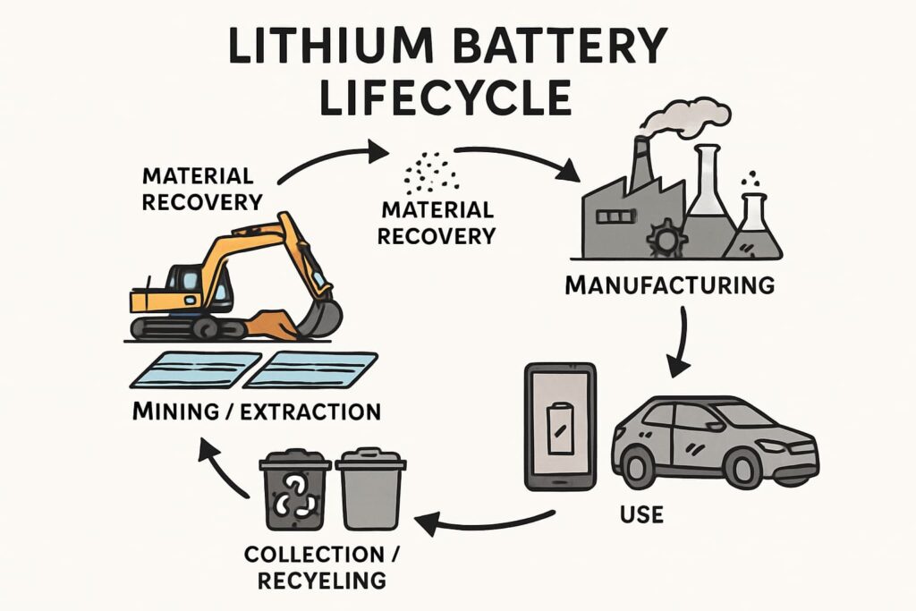 Lithium battery lifecycle