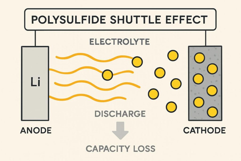 polysulfide shuttle effect