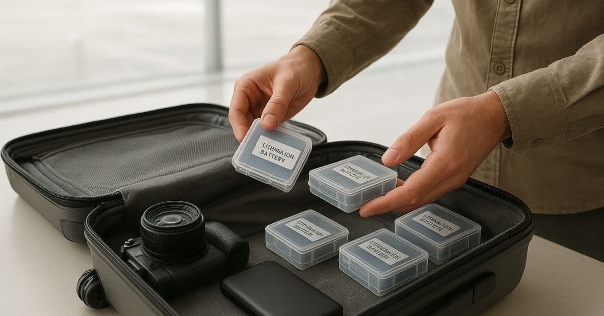 How to Pack Lithium Batteries Properly