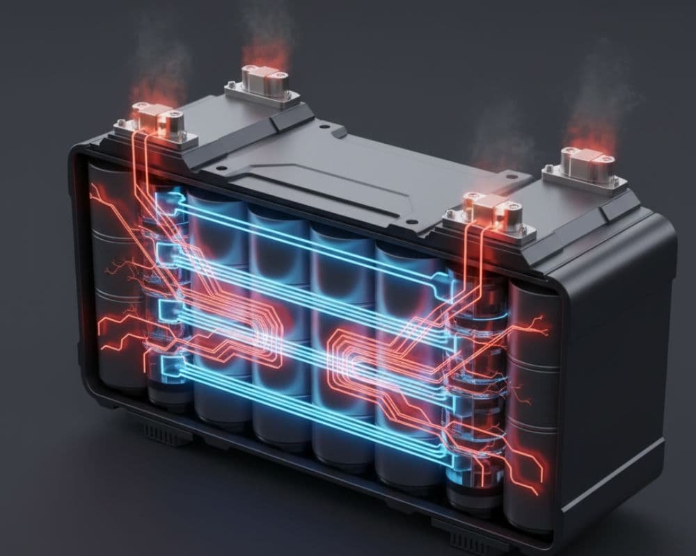 Tesla battery thermal management prevents overheating and reduces fire risk