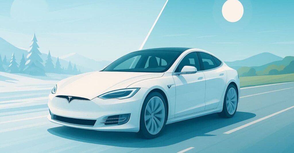 Tesla Model S real-world range loss under different driving conditions