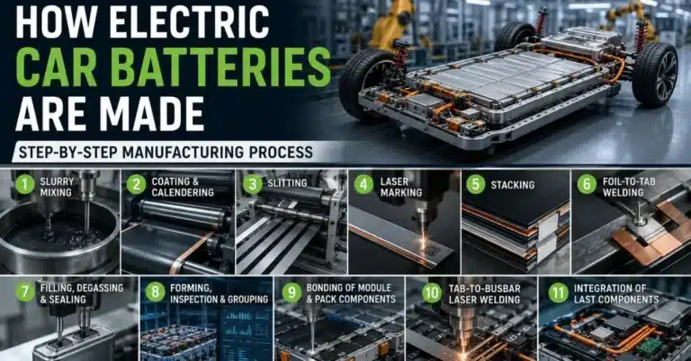 How Electric Car Batteries Are Made
