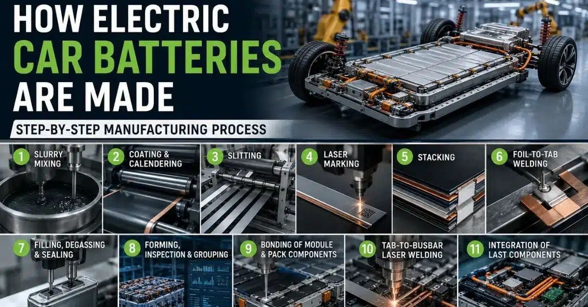 How Electric Car Batteries Are Made