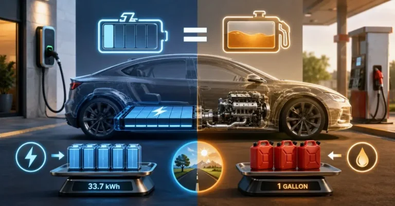 EV Battery vs. Gas Tank